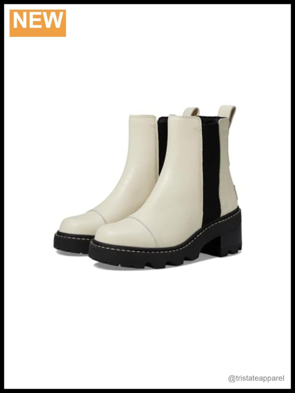 Sorel Joan Now Chelsea Boots - Leather Heeled Ankle Boots